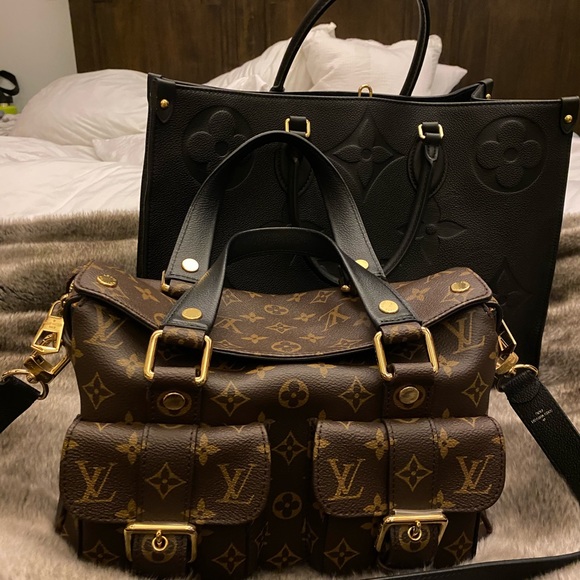 Louis Vuitton New Manhattan NM Noir Bag - Picture 14 of 15